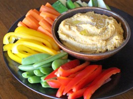 hummusveggieplate